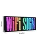 P10 LED -Schild mit WLAN - Outdoor Full Color Programsable LED -Schilder 39x14 Zoll mit hochauflösender programmierbarer Scrolling -LED -Display HD -LED -Werbeschildplatine