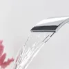 Bathroom Sink Faucets Vidric Chrome Faucet Contemporary Waterfall Outlet Gentle Effluent And Cold Water Mixer Tap Deck Installation