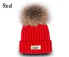 Créateur de mode Bonnet femme Bonnet homme Bonnet tricoté Automne / Hiver chapeau chaud Chapeau épaissi Chapeau tricoté Hairball Mode style classique S-5