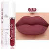 Cmaadu Lip Gloss Lipgloss LISSES Matte Liquid Lipstick 18 Kolory Wodoodporne naturalne, długotrwałe aksamity wargowe makijaż makijażu