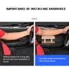 New Universal Vehicle Armrest Pad Non-slip Durable Adjustable Armrest Pillow for Family Vehicle Travel Driving Hand Arm Rest Pad