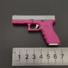 G17 1: 3 Shell Throwing Gun Key Chain Model Pendant Eating Chicken Toy