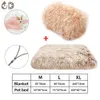 kennels pens Dog Bed Mats Set Ultra Soft Pet Blanket Sponge Pad for Dogs Winter Warm Washable Sofa Cushion Accessories 231124