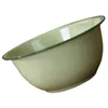 Bowls Vintage Soup Enamelware Enamel Plates 18X18X8CM Storage Basin Green Dishes Lard Noodle