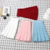 Skirts Skirt Black Womens High Waist Summer Clothes Vintage Korean Harajuku Red A Line Mini Eam School Pleated Short For Women 230424