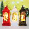 Christmas Decorations Christmas Santa Lantern Wind Lights Merry Christmas Decoration for Home Natal Navidad Xmas Ornaments Gifts Year 231123