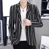 Abiti da uomo DYBZACQ Giacca da uomo giovane versione coreana Slim Small Student Leisure Male Wedding Formal Dress Trend