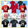 23 24 Sevilla Sevillas Soccer Jerseys Final L.Ocampos Suso Jong Maillot Gudelj K.Rekik Tecatito Munir Rafa 2023 2024 Hem Away 3rd Men Kid Kit Football Shirt Boy Set 4x