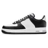 Designer aforce one chaussures de course Amaxs 1 cuir plat pour hommes femmes Panda LVofffWhite Team Royal Triple Noir Blanc offfWhite MCA University Blue Baskets Jogging