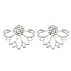 Stud Lotus Stud Earrings Flower Earring Lotus-Shaped Piercing Ear Ring For Women And Drop Delivery Jewelry Earrings Dhtgz