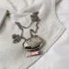 Abendtaschen Mini Lippenstift Tasche Dekorieren Damen Schulterkette Umhängetasche Designer Handtasche und Geldbörse Mode Shell Weibliche Clutchs 231123