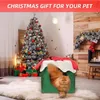 kennels pennen Universele Kerstcadeaudoos Gezellig Nesk Kattenhuis Grot Hondenkennel Winter Warm Huis Vier Seizoenen Zoete Kittens Mandbed 231123