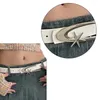 Cintos adolescente liga estrela fivela cintura cinto harajuku vintage para vestido jeans