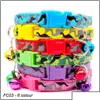 Dog Collars Leashes Wholesale 100 X Collar With Bell For Adjustable Pet Product Accessories Buckles Id Tag Cat Paw Puppy 21102 Dro Dhaod