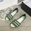 Sandalen Akexiya Sandalias De Mujer 2023 Gelee Damen Sommer Rutschfeste weiche Sohlenschuhe Strand Flache bequeme Damenschuhe