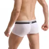 Underpants Mens Cotton Boxers Shorts Breathable Underwear Sexy Low Waist Big U Convex Ultra Soft Comfort Boxer Man Brand Panties