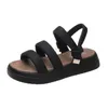 Kleid Schuhe Frauen Sandalen 2023 Flache Muffin Kleine Duft Freizeit Sport Plattform Römischen Luxus