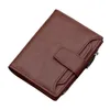 Card Holders Men's Multifunctional Leather Gray Money Clip Durable Wear-resistant Ourdoor Activities Top Quality Carteira Masculina