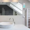 ウォールクロックバスルーム吸引カップ時計デジタルタイマータオルレール家庭操作プラスチック防水シャワーの装飾