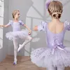 Dancewear Dance Dress for Girls Performance Clothing Long Sleeve Ballet Dancewear Toddler Ballet Dress Kids Tutu Dress Kids Dance Skirts 231124