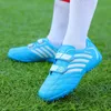 Chaussures de Football pour enfants en plein air athlétiques crampons de Football bottes de Football d'entraînement enfants garçon Futsal gazon baskets zapatos de 231123