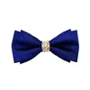 Bow Ties Red Black Blue Tie Men's Formal dräkt brittisk stil högkvalitativ bröllopsdräkt skjorta tillbehör