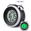 Loud For Heavy Sleepers-Dual Snooze Backlight Silent With Light Digital Alarm Clock 201222239i