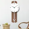 Horloges murales mode horloge salon moderne créatif muet Swing montre acrylique