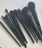 Brand Makeup Brush 12pcs 10pcs 15pcs/Set pędzel z torbą PU Professional pędzel for proszkowy do cienia do powiek Blush