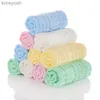 Bavoirs Burp Cloths 5 pièces 30x30cm coton doux bébé serviettes bébé visage serviette mouchoir bain alimentation visage gant de toilette essuyer Burp ClothL231125