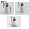 Sıvı Sabun Dispenser Seramik Köpük Taşınabilir Şampuan Koşullandırıcı Vücut Losyon Losyon El dezenfektan Pompası Şişe Banyo Aksesuarları 230425