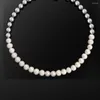 Chains 316L Stainless Steel Pearls Balls Necklace And Bracelet For Men Women Kpop Creative Elegant Retro