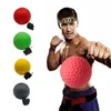 Bolas de perfuração boxe velocidade headmount pu punch bola mma sanda muay thai treinamento mão olho reação casa sandbag equipamentos fitness 230425
