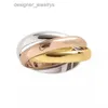 Designer Rings Fashion 3 in 1 High Quality 316L Stainless Steel Jewelry for Men and Women