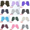 Événement Party Favor Enfants Gants d'hiver Solide Couleur Bonbon Garçon Fille Enfants Gants Chaud Tricoté Doigt Mitaine Étudiant Gant En Plein Air 150pcs LT668