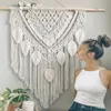 Tapeçarias Tamanho grande Macrame Tapeçaria Pendurado na parede Bohemian Chic Artesanato Tapeçaria moderna Boho Sala de estar Quarto Decoração de parede 231124