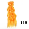 Acessórios para bonecas 13 14 16 Cabelo de peruca BJD Para garotas infantil infantil brinquedo 25100 cm Fibra resistente ao calor DIY 230424