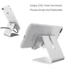 Universal Mobile Phone Tablet Desk Holder Aluminum Metal Stander For iPhone 15 14 13 12 Mini 11 Pro Xr Xs Max Samsung S22 S21 S30 A33 A72 Smartphone Tablets Laptop