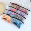 Kid Małe opaski do włosów Dziewczyna Dzieci Pasma włosów Kolorowe elastyczne włosy Nylon Scrunchie Hair Rope 100pcs Hair Accessories LT383