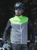 ROCKBROS – gilets de cyclisme, gilet de sécurité réfléchissant, vêtements de sport pour vélo, course en plein air, maillot respirant pour hommes et femmes, manteau coupe-vent de vélo 231124