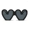 Sunglasses Fashion Personality Heart Shaped Party Funny Peach Sun Glasses Women's Trend Candy Color Eyeglasses