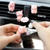 1Pc Cute Pig Car Profumo Clip Ornamento New Fashion Deodorante per ambienti Condizionata Presa Aromaterapia Clip Accessori per interni auto