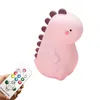 Luci notturne LED Dinosauro Luce USB ricaricabile Oscuramento Lampada da tavolo colorata Decorazione camera da letto Decorazioni per la casa Regalo per coppie Boby