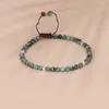 Brin 4mm Perles Fines Bracelet Pin Africain Tissé Couple Yoga Accessoires