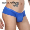 Men's Sexy Underwear Fishnet Transparent Boxer Shorts Exotic Lingerie Breathable Briefs Bulge Pouch U Convex Underpants