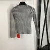 Sexy buste holle truien shirts dames lange mouwen gebreide tops trui elegante cropped gebreide shirt tees