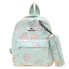 Sacs d'école étudiant mignon dessin animé sac à dos grand sac à dos fermeture éclair mode enfants Bookbag