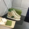 2024 Novo Martin Boot Verão Genuíno Couro Homens Loafer Flat Outdoor Casual Sapato Tênis 1977 Série High Top Run Sneakers Senhora Preto Khaki Canvas Caminhada Sapatos Trainer Box