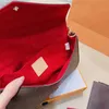 Pochette Felicie Tasarımcı Cüzdan Kadın Yüksek Kaliteli Cüzdan Tasarımcıları Kadın Küçük Kart Zippy Kadın Cüzdan Tasarımcısı 3 PCS/Set Lüks Cartera Hombre Uzun Para Çantası