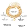Ссылка браслетов модные подвесные браслеты с формой сердца богемная мода золотой цвето